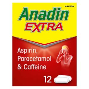 Anadin Extra Caplets Triple Action pour le Soulagement de la Douleur 12 unités