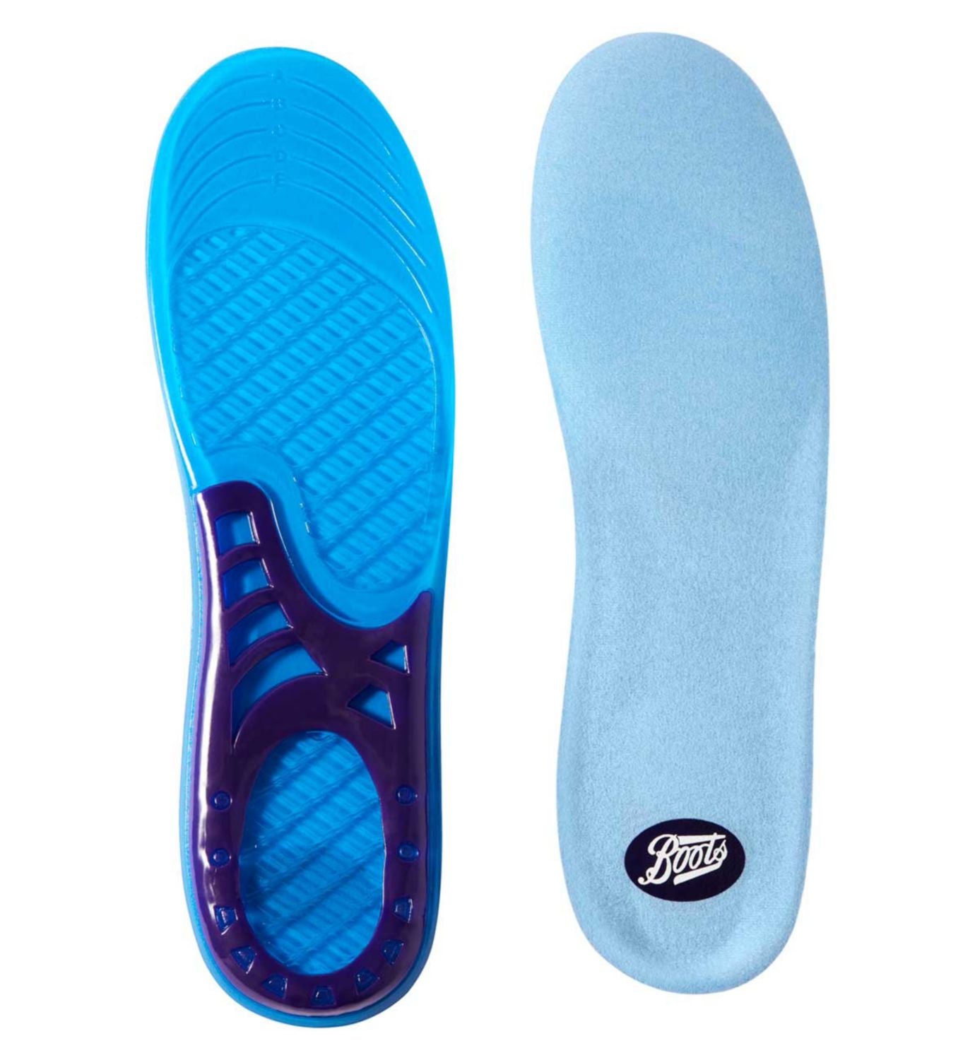 Boots everyday gel insoles men size 8-13, UK version
