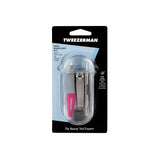 Tweezerman mini manicure set with stainless steel tools, imported from the UK