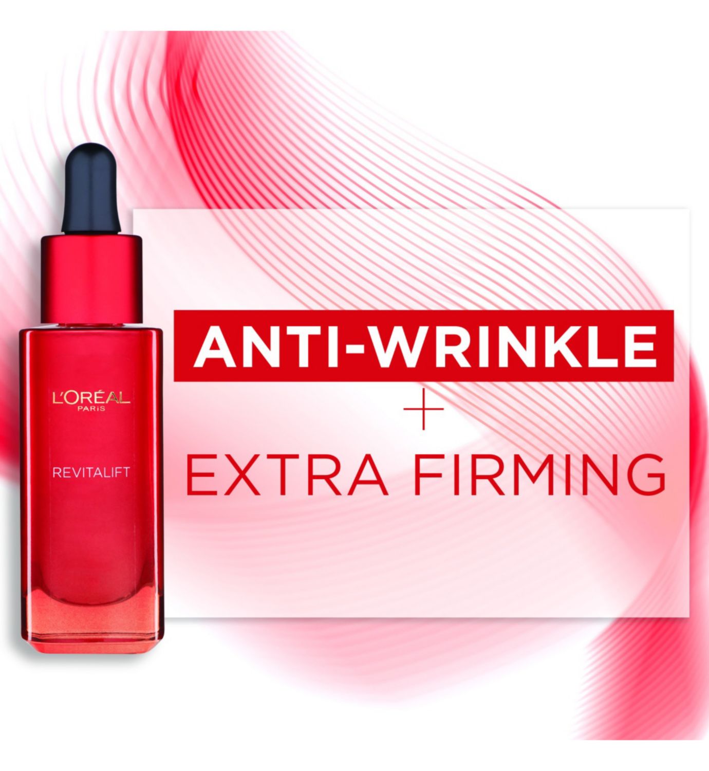 L'Oreal Revitalift hydrating smoothing serum 30ml - British product