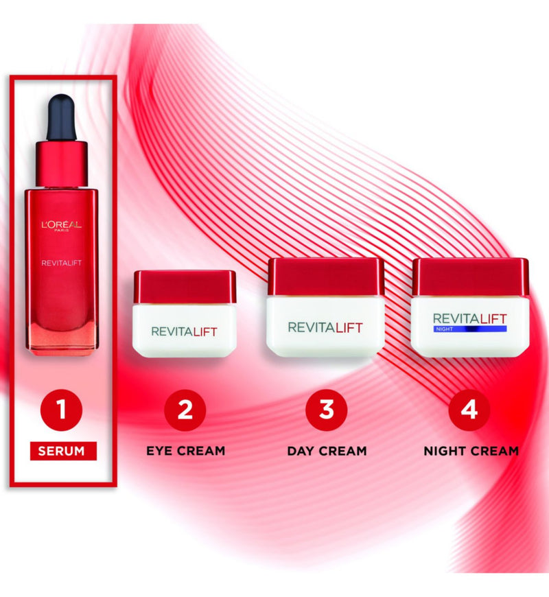 L'Oreal Revitalift hydrating smoothing serum 30ml - British product