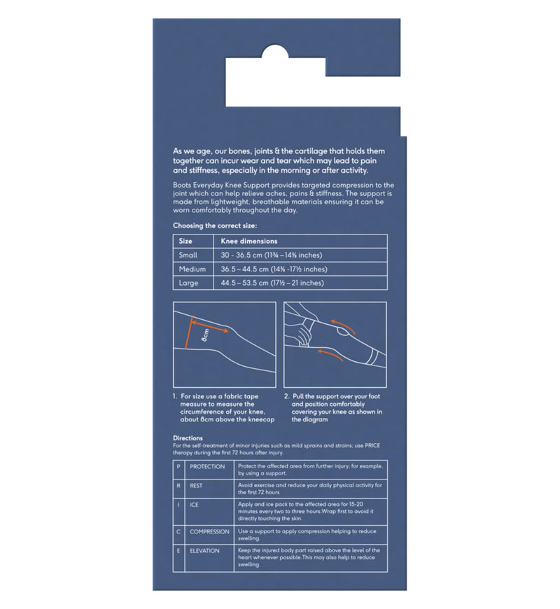 Boots knee support large - British product