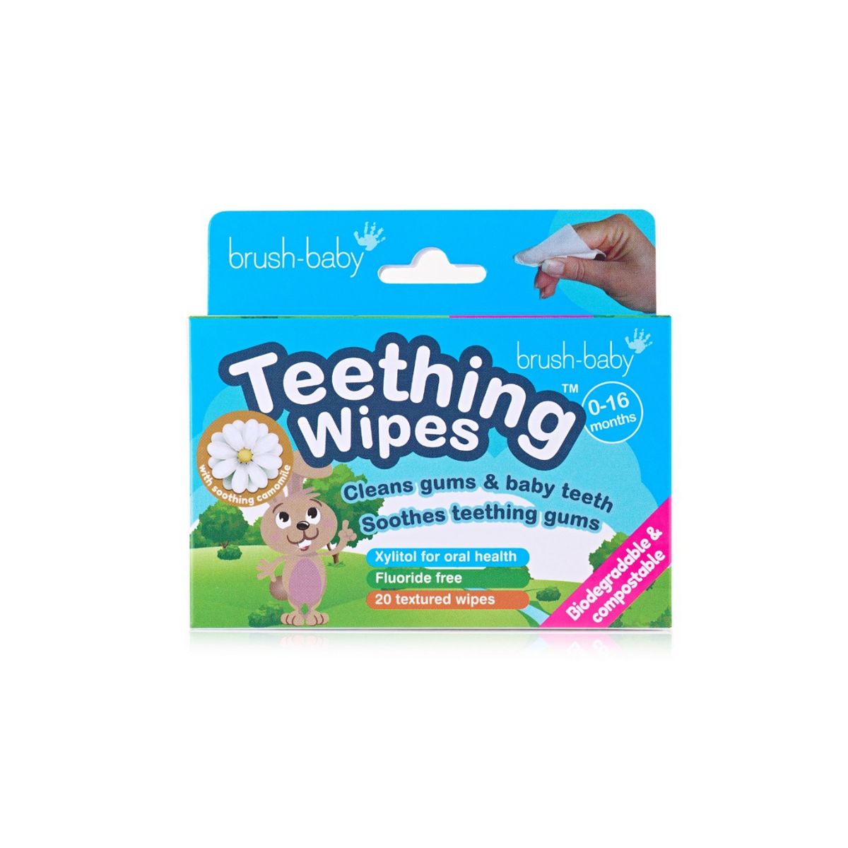 brush-baby Teething Wipes