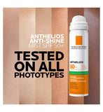 La Roche-Posay sunscreen invisible anti-shine mist 75ml - British product