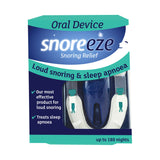 Snoreeze adjustable snoring relief oral device, UK version