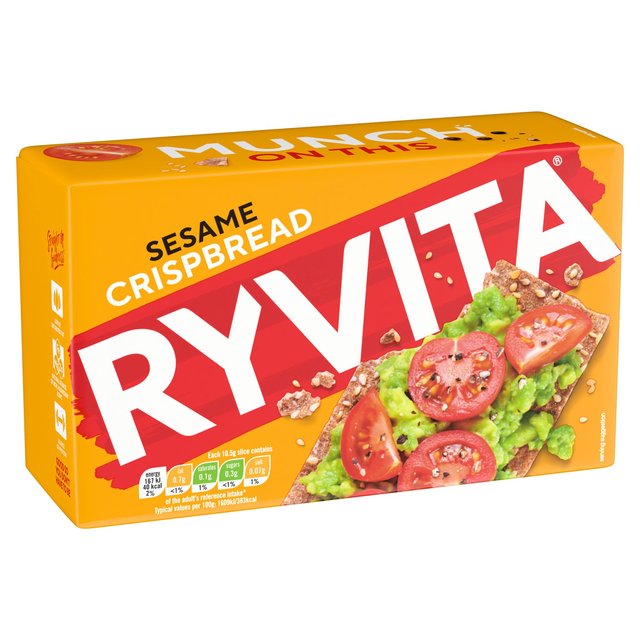 Ryvita Crispbread Sesame Crackers   250g GOODS M&S   