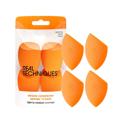 Boots Real Techniques 4 Miracle Complexion Sponges- Buy online at McGrocer