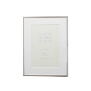 Sixtrees Park Lane silver photo frame 4x6, imported from the UK