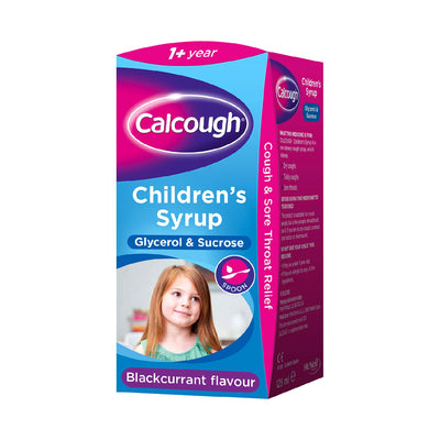 CalCough Kinderhustensaft Schwarze Johannisbeere 125ml