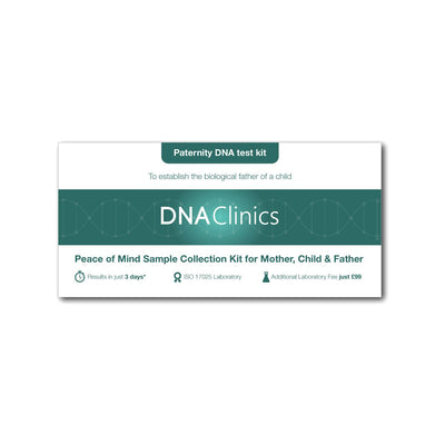 Cliniques ADN - Kit de test ADN de paternité - Prélèvement d'échantillons - Informations personnelles