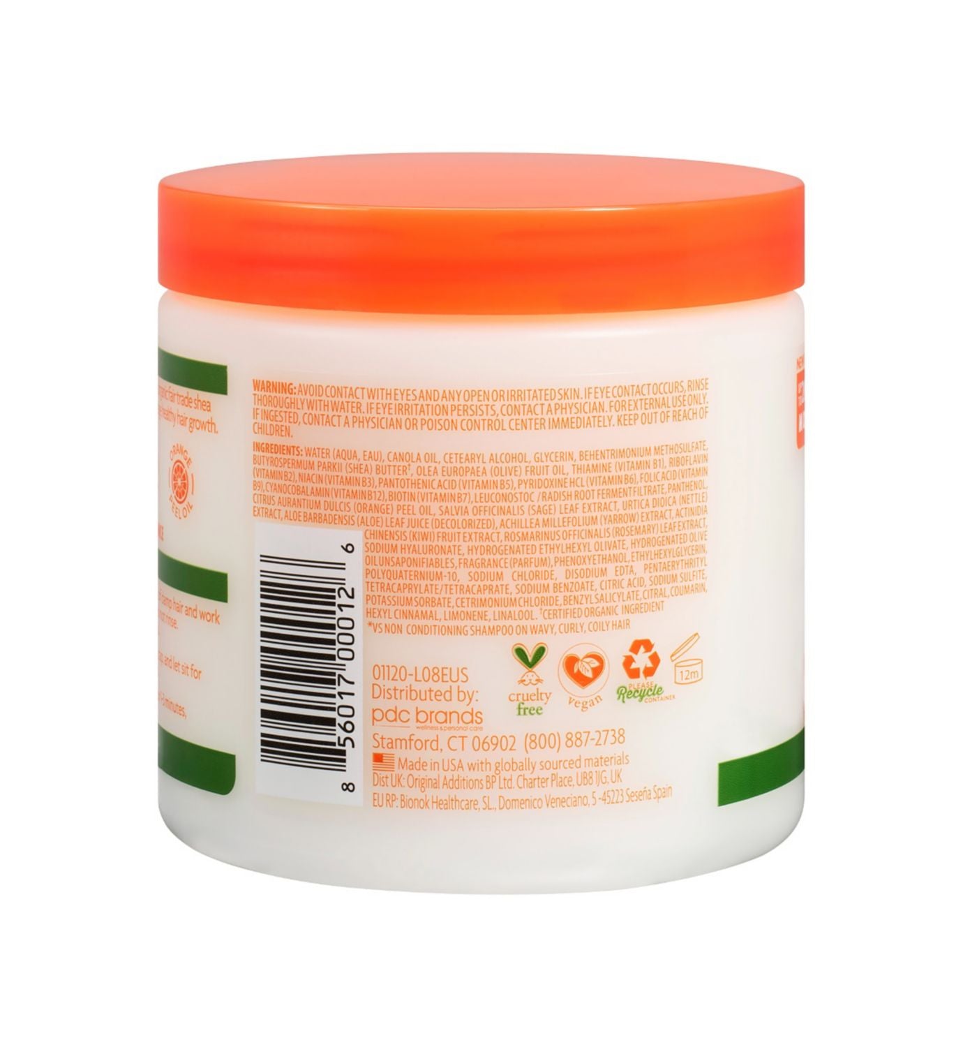 Cantu Shea Butter leave-in conditioning cream 453g - British product