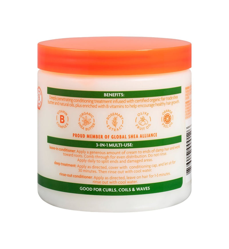 Cantu Shea Butter leave-in conditioning cream 453g - British product