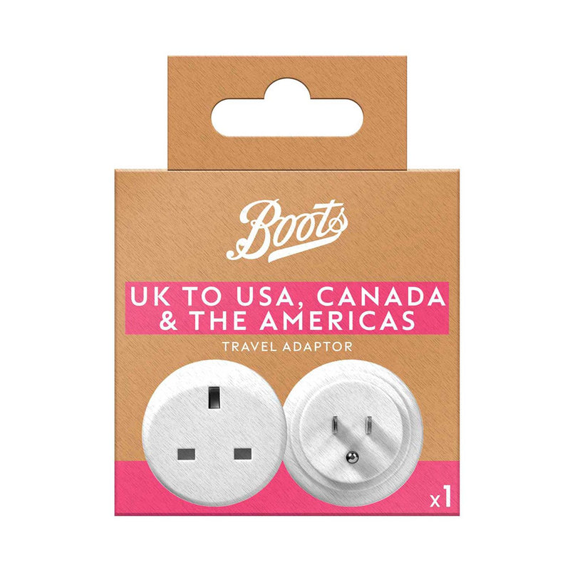 Boots Reiseadapter für USA Kanada Mittel- und Südamerika (britische Marke)