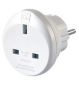 Go Travel UK to Euro Adapter for European Sockets, UK version