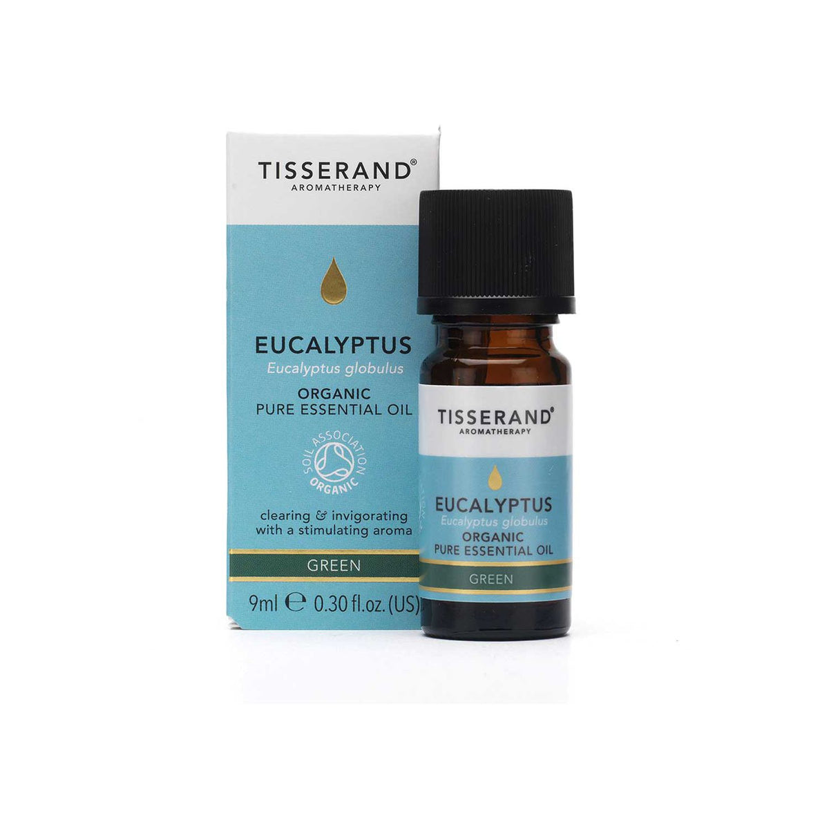 Tisserand Organic Eucalyptus Essential Oil, imported from the UK