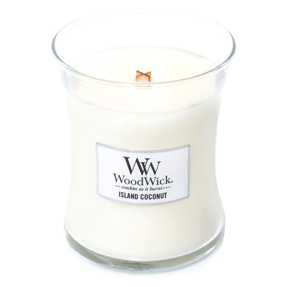 WoodWick Island Coconut Medium Jar Candle GOODS Boots   