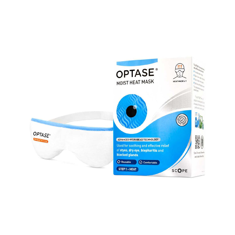 Optase Moist Heat Mask reusable eye mask - British product