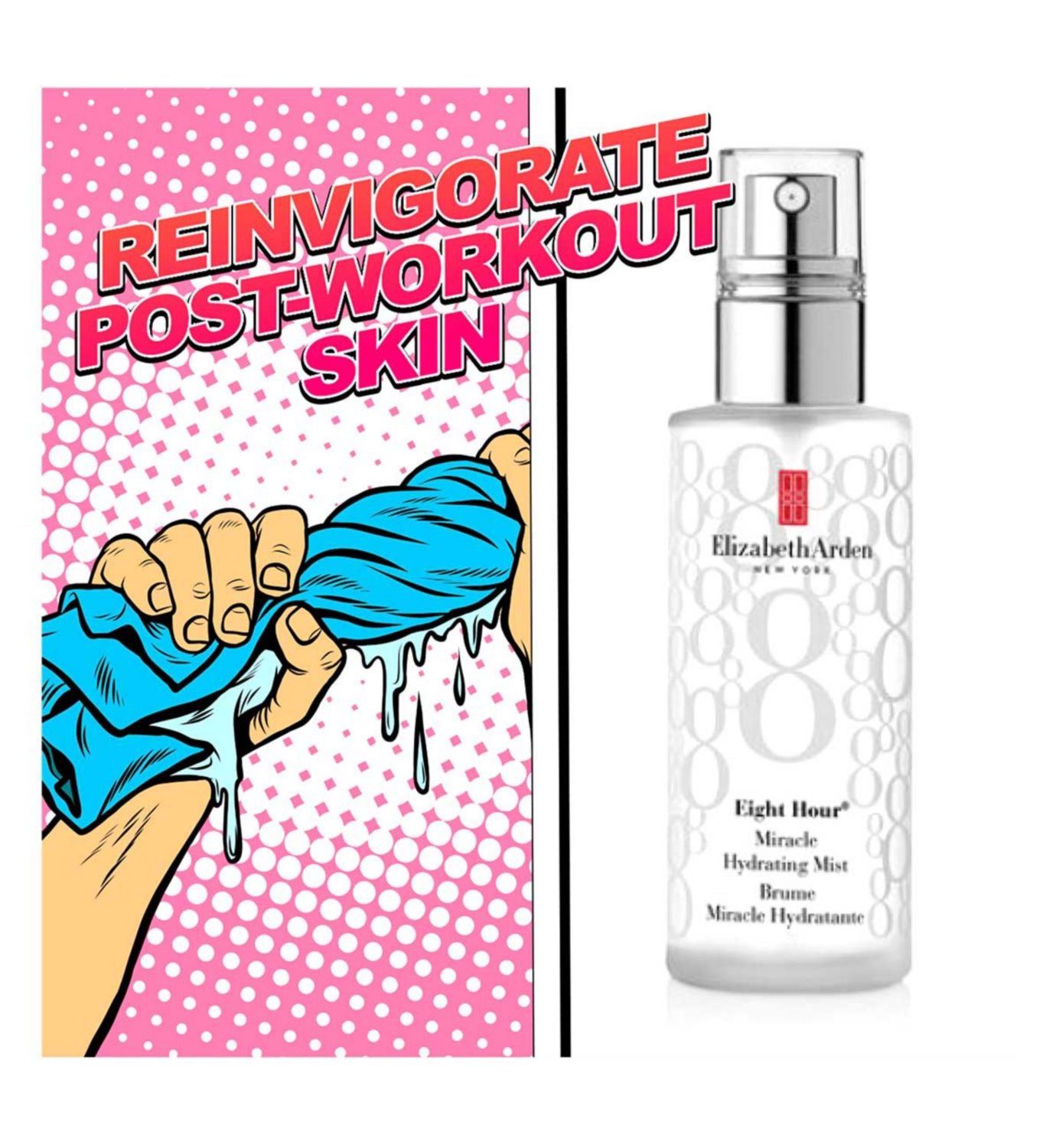 Elizabeth Arden Eight Hour hydrating mist 100ml - British product