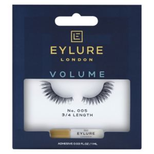 Eylure false eyelashes No. 005 Volume - British product