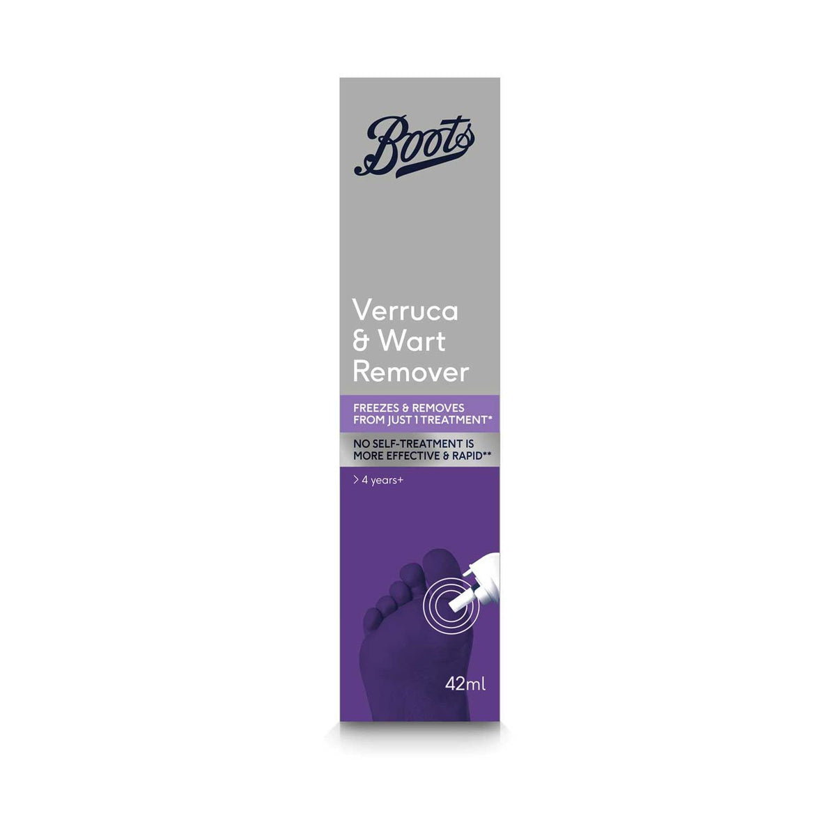 Spray cryo anti-verrues Boots 42 ml - produit britannique