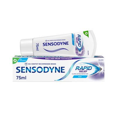 Boots Sensodyne Rapid Relief Original Sensitive Teeth Toothpaste 75ml- Buy online at McGrocer