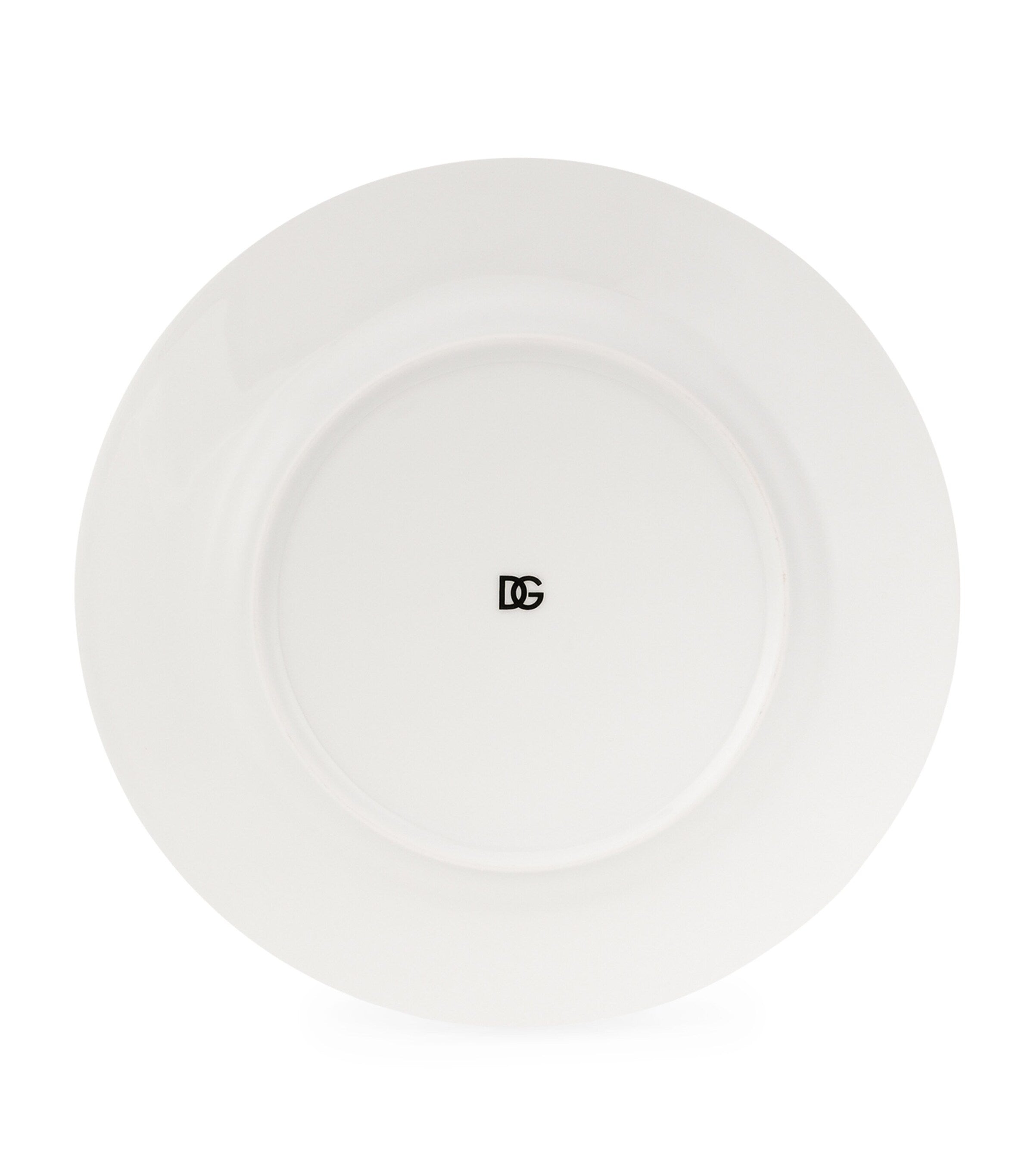 Dolce&Gabbana Casa DG logo dinner plates 26.5cm - British product