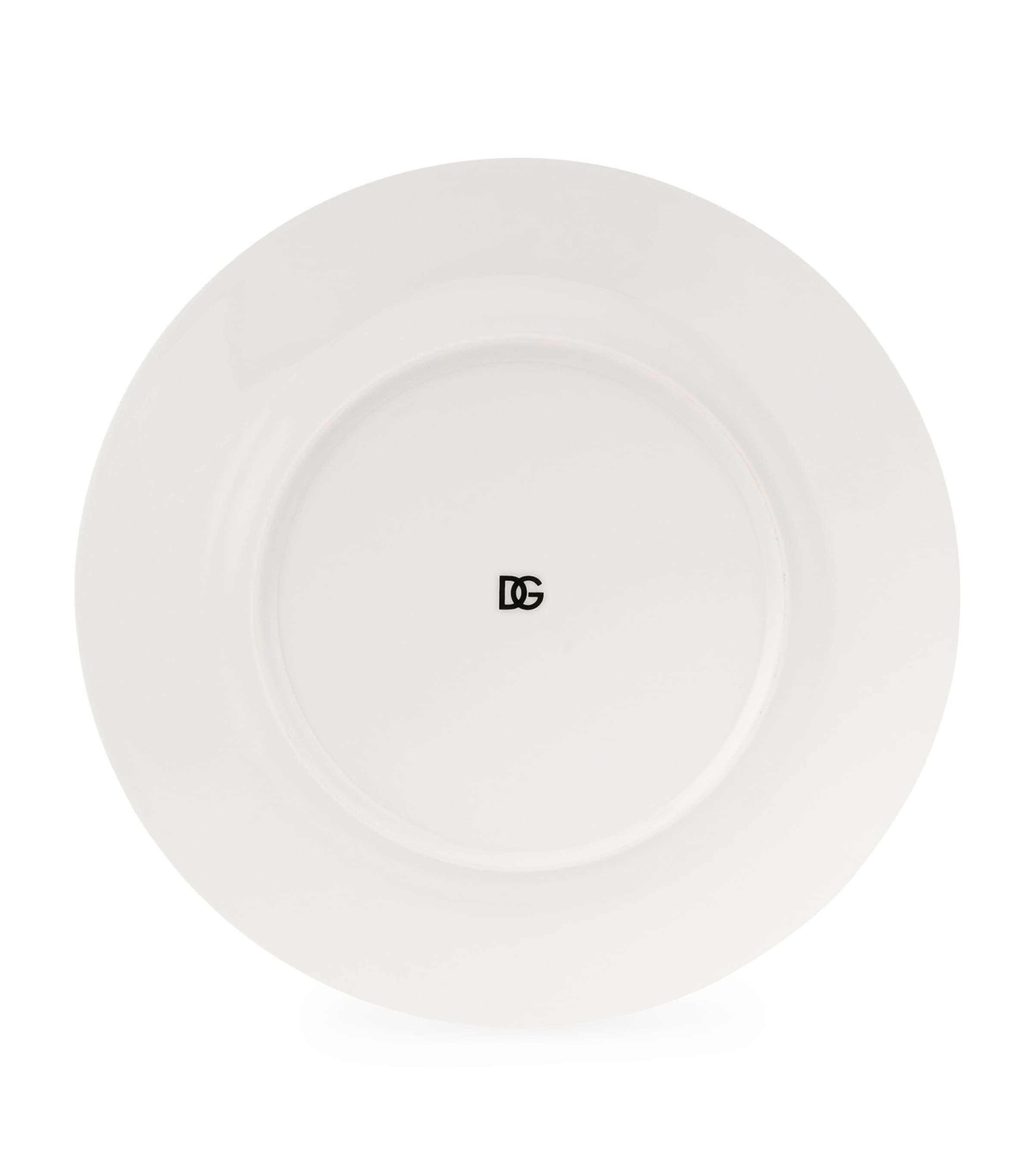 Dolce&Gabbana Casa DG logo dinner plates 26.5cm - British product