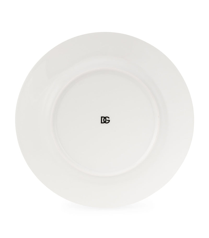 Dolce&Gabbana Casa DG logo dinner plates 26.5cm - British product