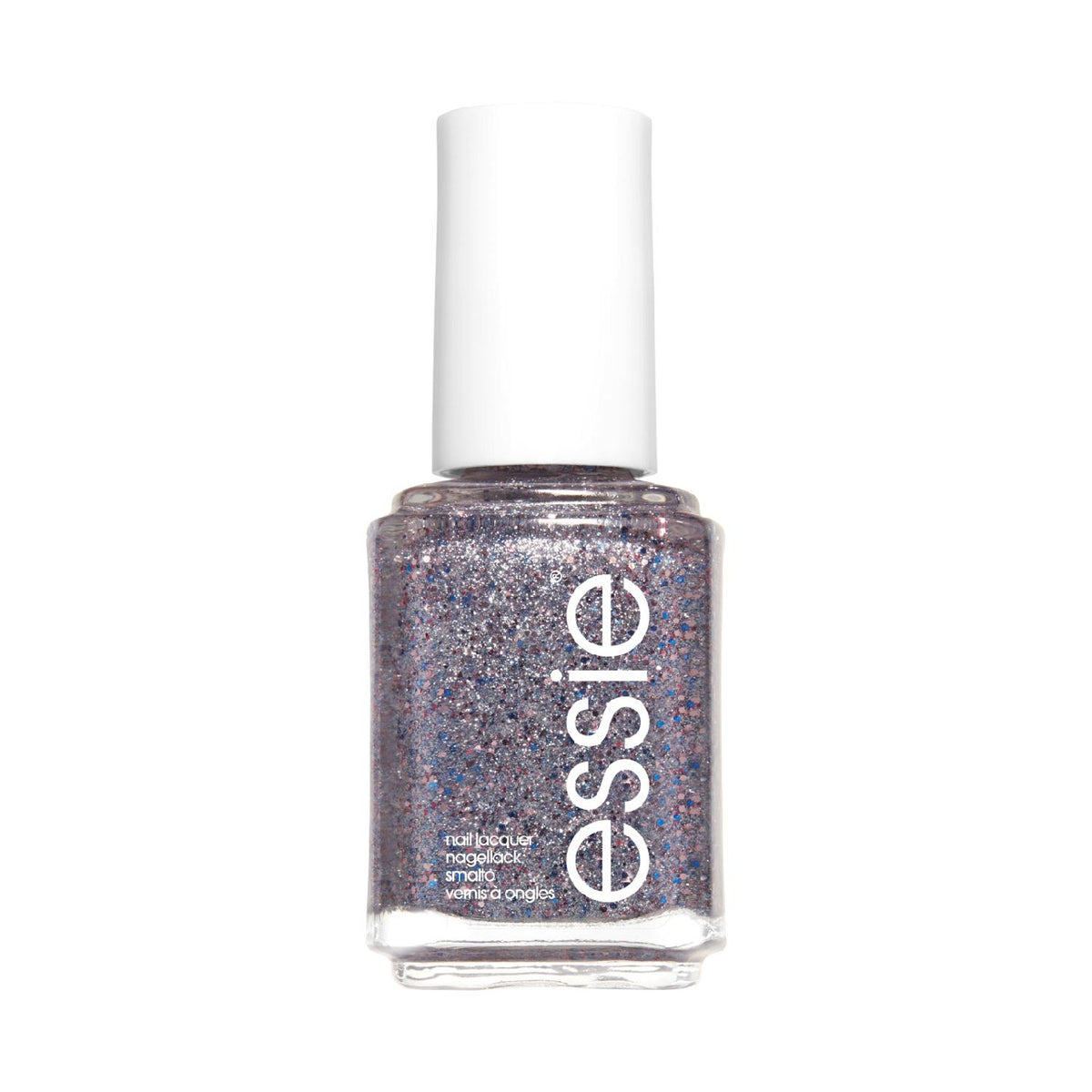 Vernis à ongles Essie Congrats rose argenté pailleté - Produit britannique