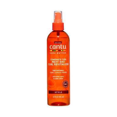 Cantu Shea Butter Natural Hair Comeback Curl Next Day Revitaliser 355 مل