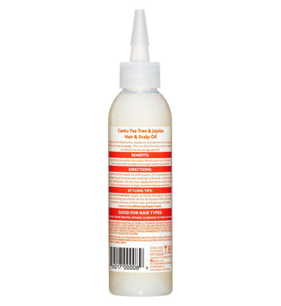 Boots Cantu Shea Butter Tea Tree Jojoba Hair & Scalp Oil 180ml- Kjøp online hos McGrocer
