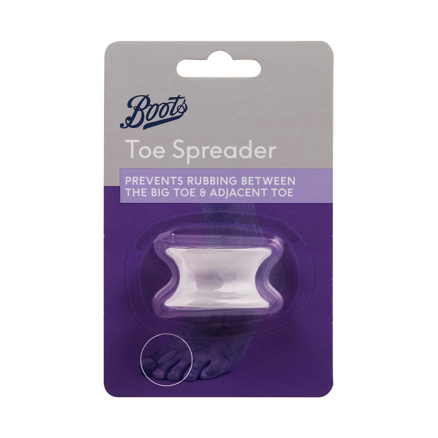 Boots Pharmaceuticals toe spreader, UK version