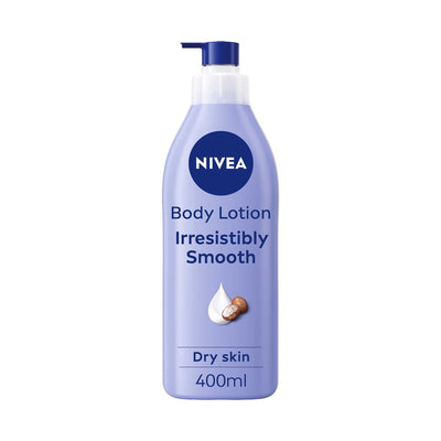 Tesco NIVEA Irresistibly Smooth Body Lotion for Dry Skin 400ml- Buy online at McGrocer