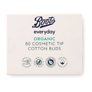 Boots Organic Cosmetic Tip Cotton Buds 80 buds - British product