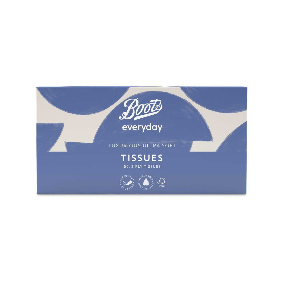 Boots Ultra Soft 3ply tissues 80 sheets - British product