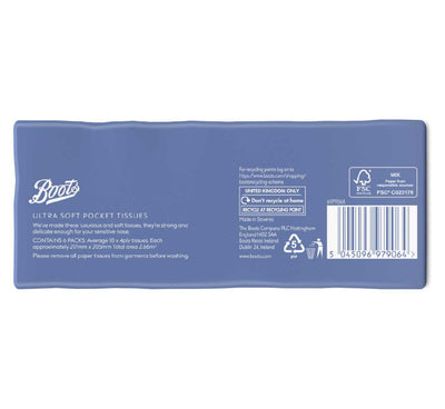 Boots Multi Pocket Tissues 6er Pack