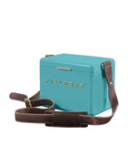 Fieldbar Mini Bar Cooler Box with Leather Sling 4L - British product