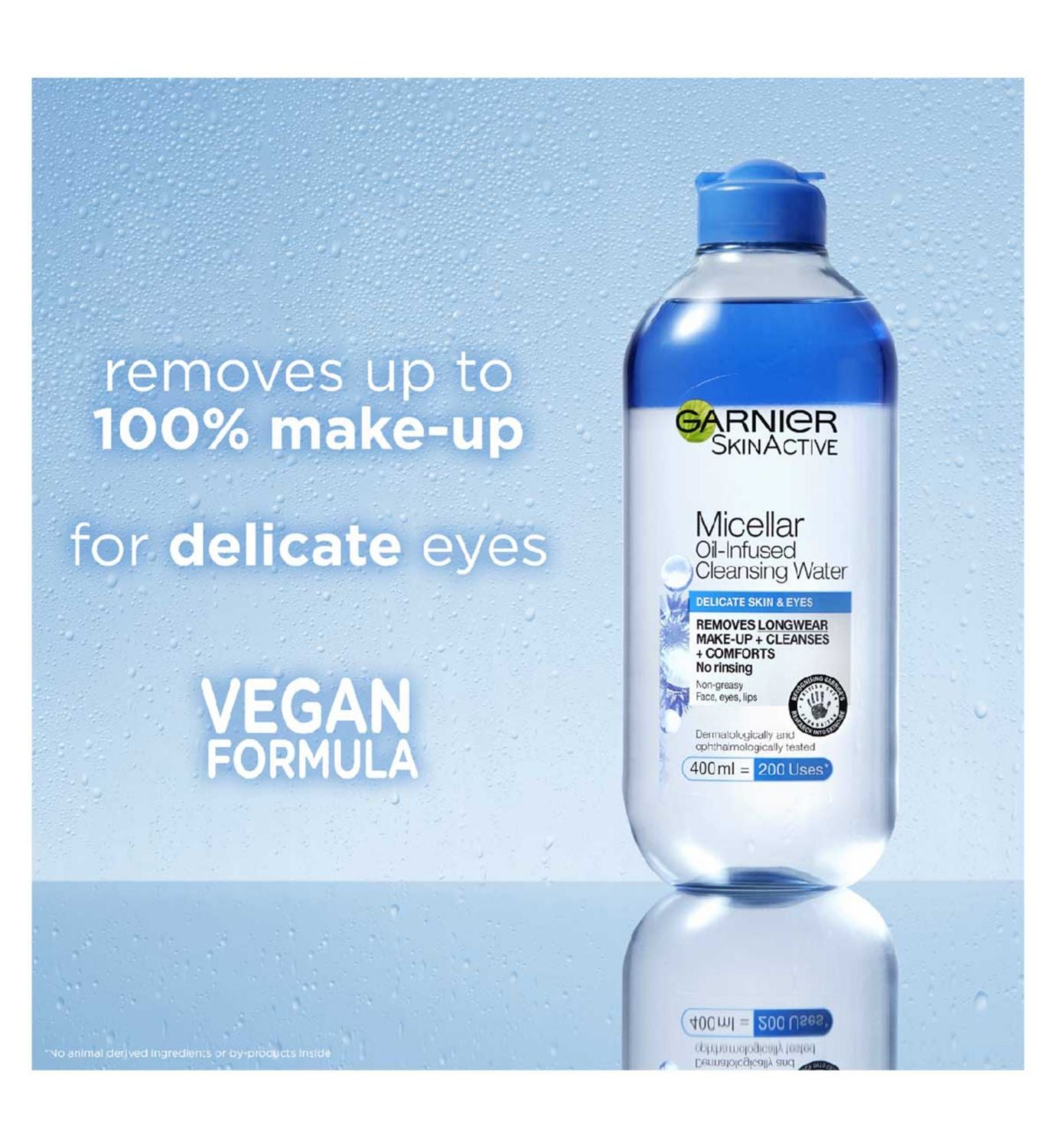 Garnier Mizellenwasser für empfindliche Haut 400ml, importiert aus Großbritannien
