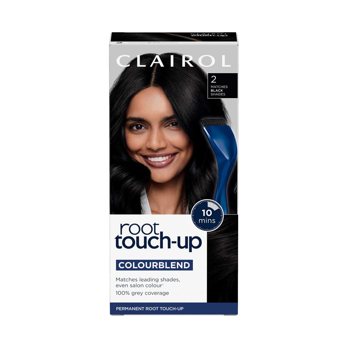 Clairol Root Touch Up Permanent Hair Dye Black 30ml - British product