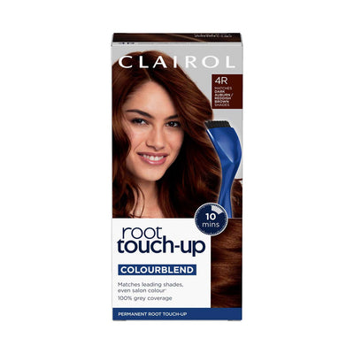Boots Clairol Root Touch-Up Permanent Hair Dye 4R Dark Auburn 30ml- Buy online at McGrocer