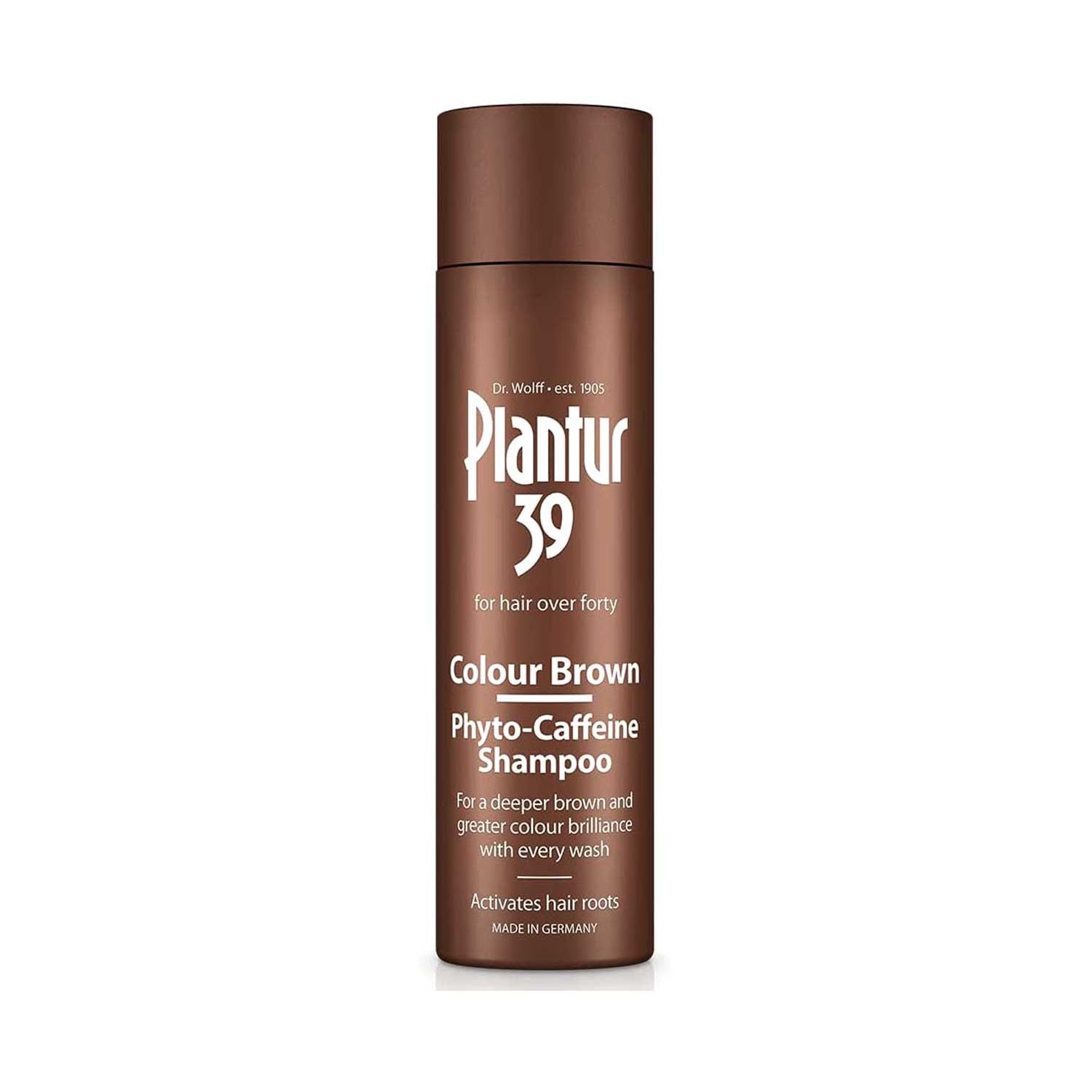 Plantur 39 Colour Brown Shampoo - British brand