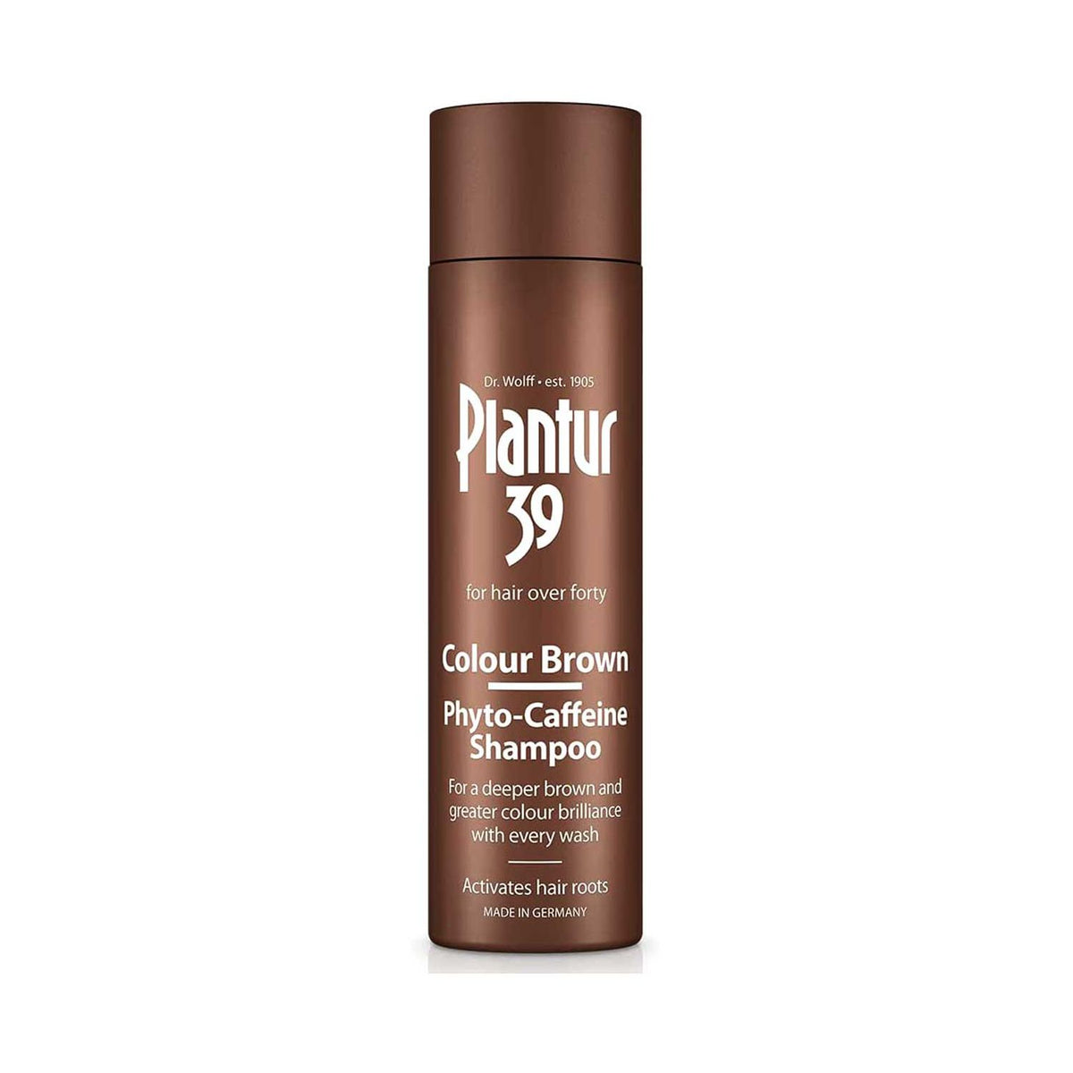 Plantur 39 Colour Brown Shampoo - British brand