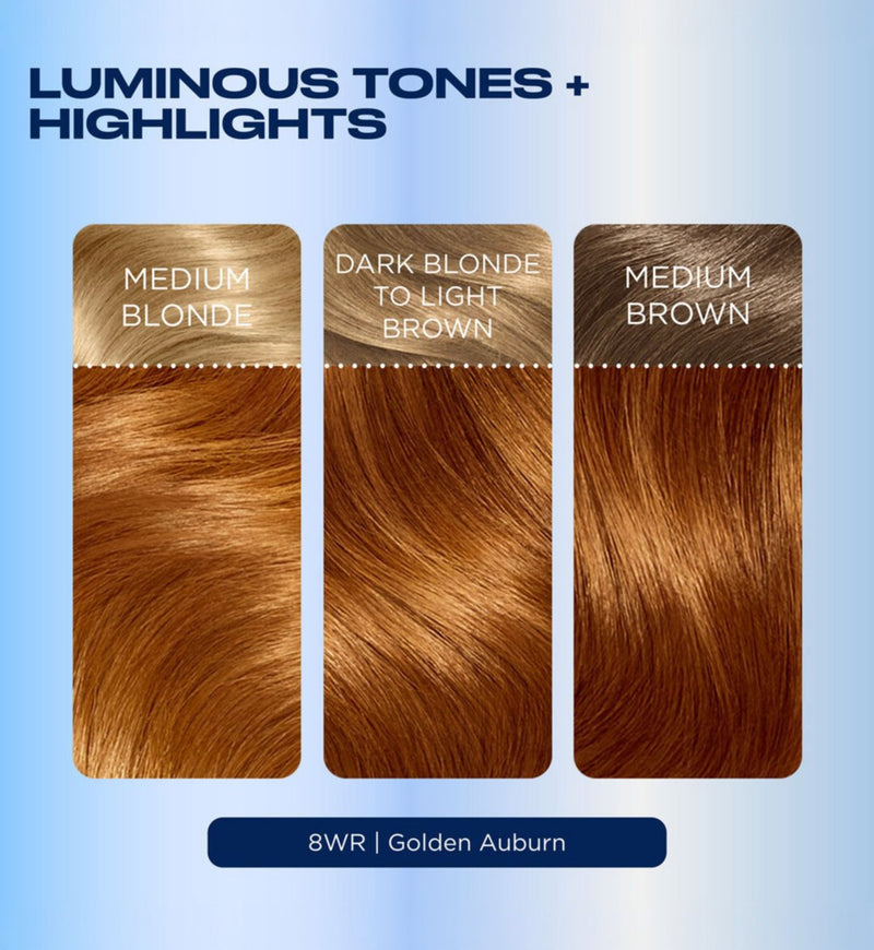 Clairol Nice'n Easy Golden Auburn Permanent Hair Dye 177ml - British product