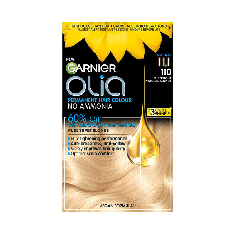 Garnier Olia 110 superhelles naturblondes Haarcolorationsmittel (britische Marke)