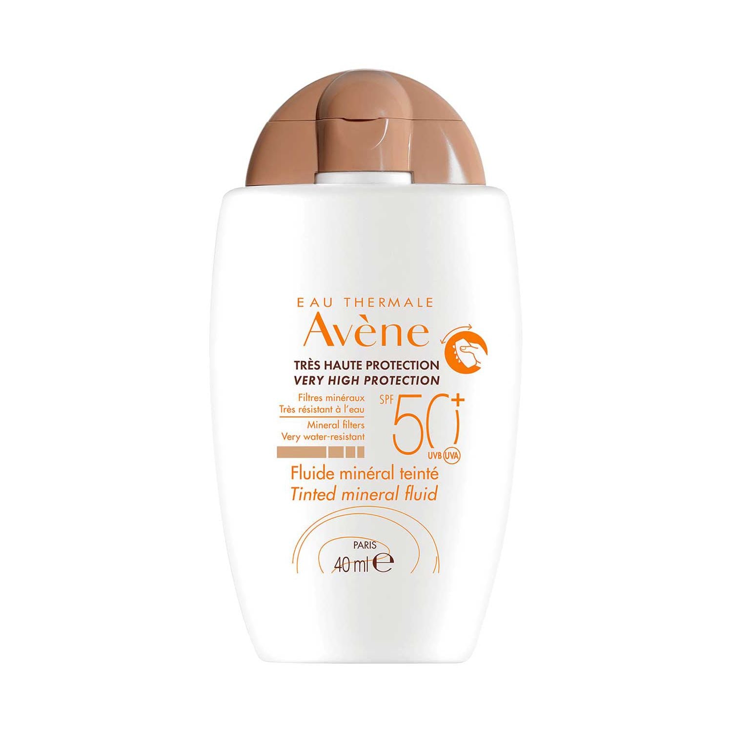 Avène Mineral Fluid SPF50+ Sun Cream 40ml - British product