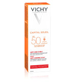 Crème solaire anti-âge Vichy Capital Soleil SPF50 50ml, importée du Royaume-Uni