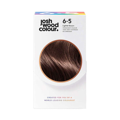 Boots Josh Wood Colour 6.5 Lighter Brown Permanent Hair Dye- Buy online at McGrocer