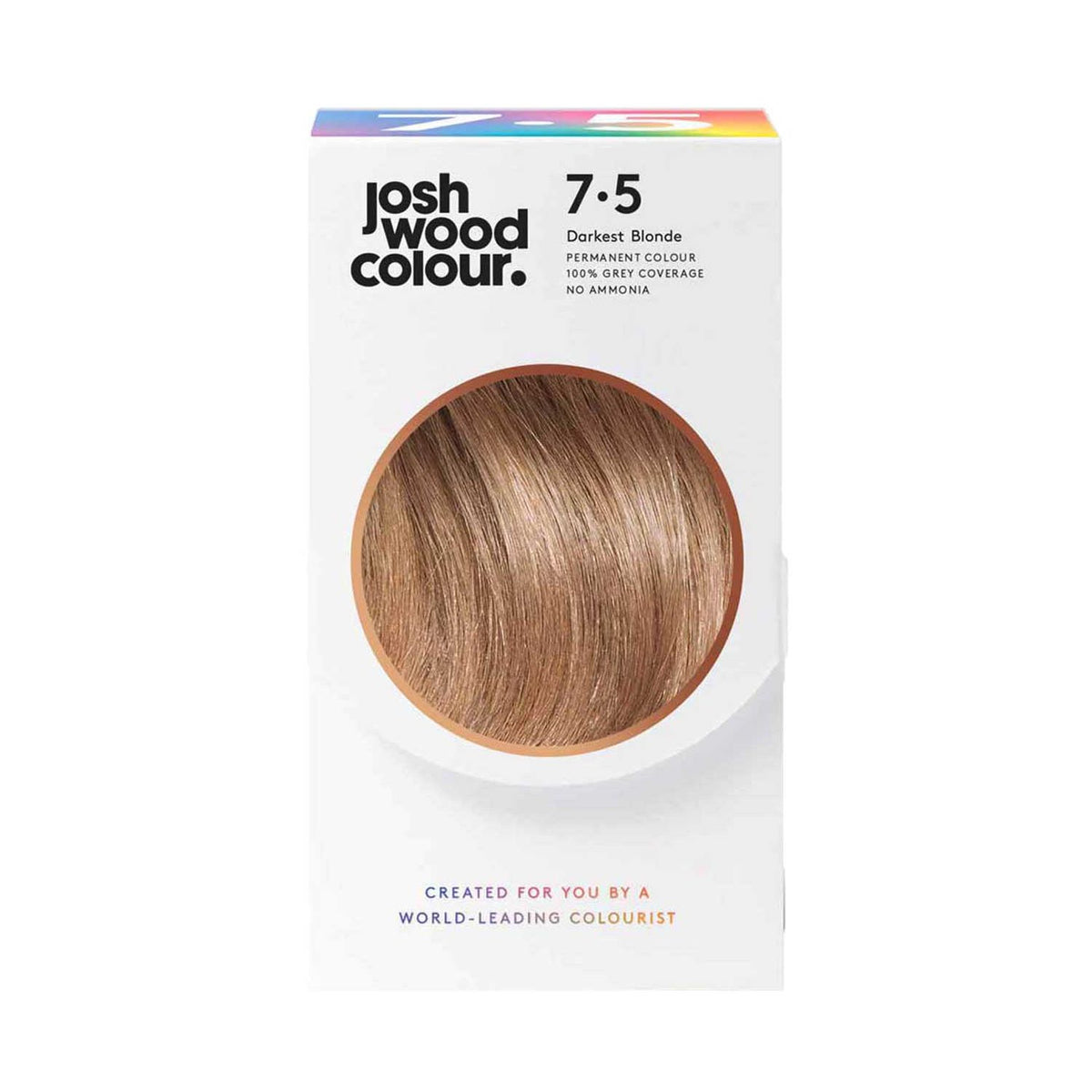 Josh Wood hair dye 7.5 Darkest Blonde - British product