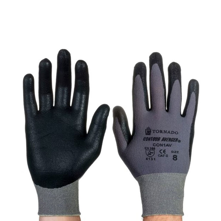 Tornado Contour Avenger safety gloves size 9 20 pairs (British brand)