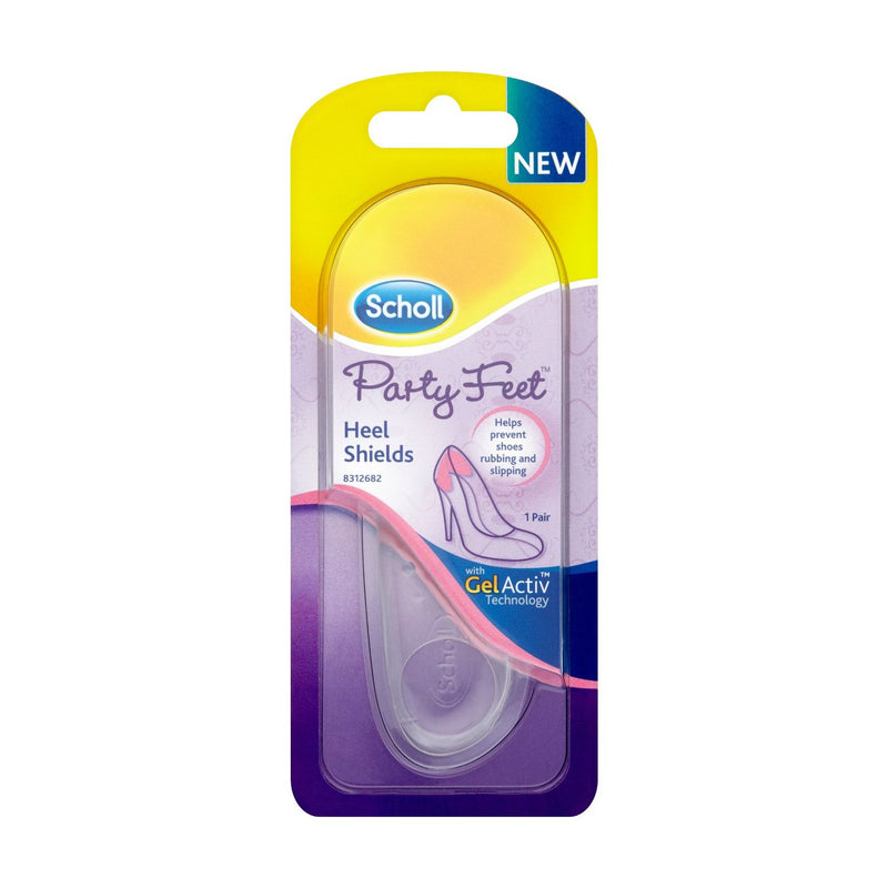 واقيات كعب Scholl Party Feet زوج واحد - منتج بريطاني